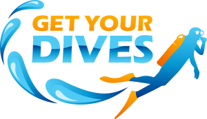 get your dives colored logo